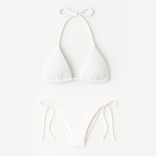 ELLE Perfect Simple Bikini Crispy White